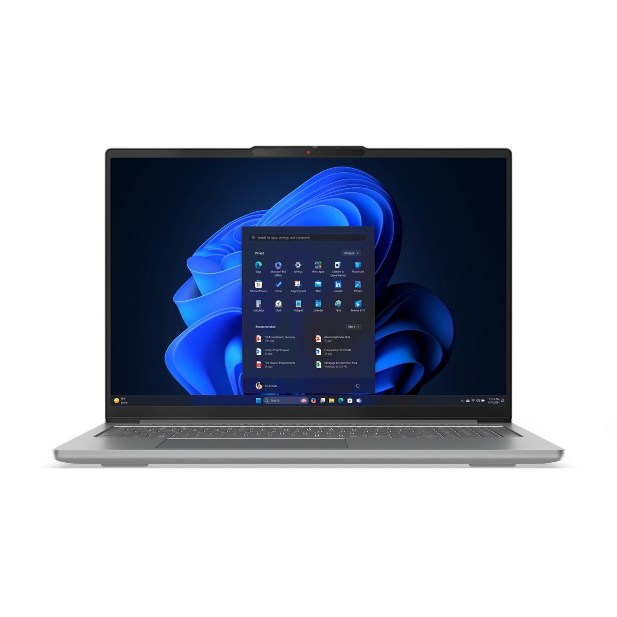 Lenovo IdeaPad Pro 5 16IAH10 Intel Core Ultra 5 225H Laptop 40.6 cm (16") 2.8K 24 GB LPDDR5x-SDRAM 1 TB SSD Wi-Fi 7 (802.11be) Windows 11 Home English Grey - Image 6