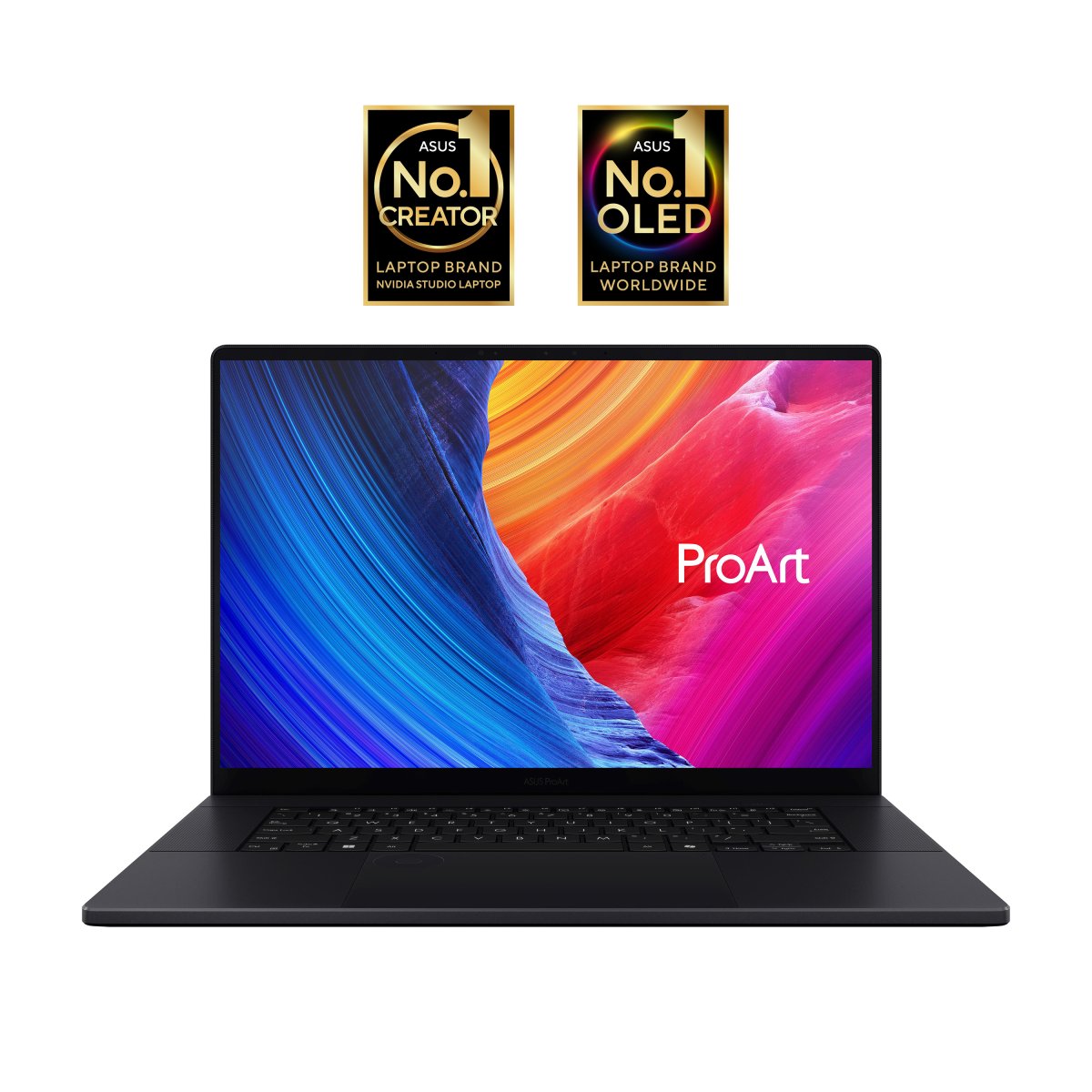 ASUS ProArt P16 H7606WI-ME026W AMD Ryzen AI 9 HX 370 Laptop 40.6 cm (16") Touchscreen WQUXGA 64 GB LPDDR5x-SDRAM 2 TB SSD NVIDIA GeForce RTX 4070 Wi-Fi 7 (802.11be) Windows 11 Home Black - Image 2