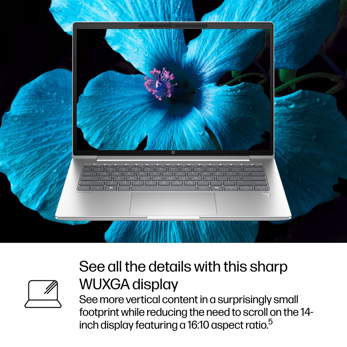 HP ProBook 4 G1q 14-inch WUXGA Snapdragon X X1-26-100 16GB 512GB SSD Windows 11 Pro Copilot+ PC Silver - Image 9