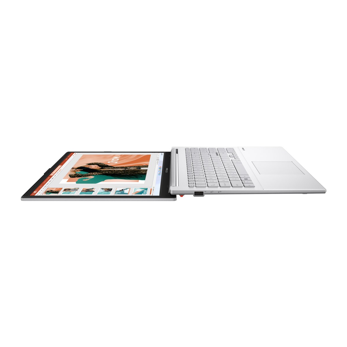ASUS Vivobook Go 15 E1504FA-NJ649W AMD Ryzen™ 5 7520U Laptop 39.6 cm (15.6") Full HD 8 GB LPDDR5-SDRAM 256 GB SSD Wi-Fi 6E (802.11ax) Windows 11 Home in S mode Silver - Image 5