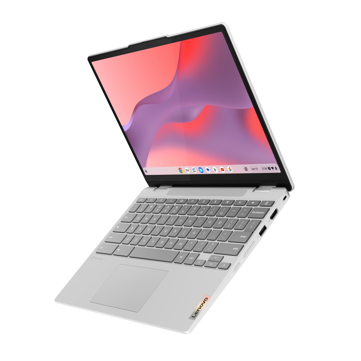 Lenovo IdeaPad Flex 3 Chrome 12IAN8 Intel® N N100 Chromebook 31 cm (12.2") Touchscreen WUXGA 8 GB LPDDR5-SDRAM 128 GB eMMC Wi-Fi 6E (802.11ax) ChromeOS UK English Grey - Image 10