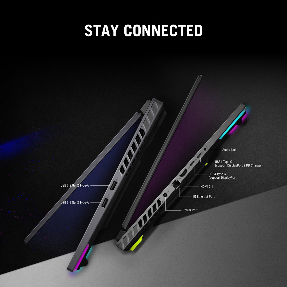 ASUS ROG Strix G16 G614PR-RV003W Copilot+ PC AMD Ryzen™ 9 7940HX Laptop 40.6 cm (16") WUXGA 32 GB DDR5-SDRAM 1 TB SSD NVIDIA GeForce RTX 5070 Ti Wi-Fi 6E (802.11ax) Windows 11 Home Belgian Black, Grey - Image 19