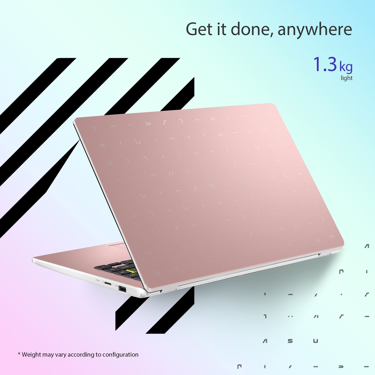 ASUS Vivobook Go 14 E410KA-EK592WS Intel® Celeron® N N4500 Laptop 35.6 cm (14") Full HD 4 GB DDR4-SDRAM 128 GB eMMC Wi-Fi 5 (802.11ac) Windows 11 Home in S mode Pink gold - Image 7