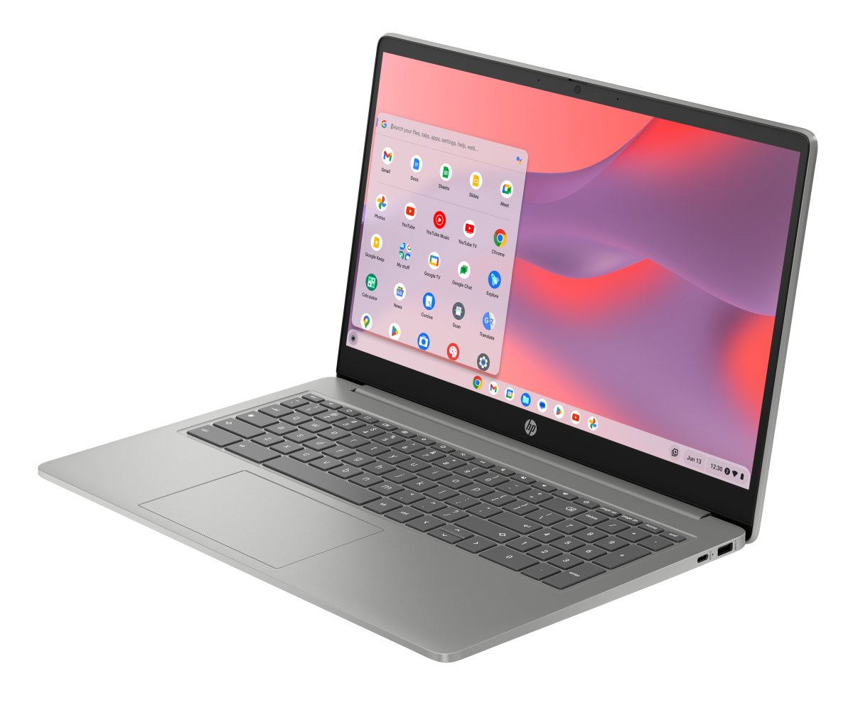 HP Chromebook 15a-nb0004na Intel® Core™ i3 i3-N305 39.6 cm (15.6") Full HD 8 GB LPDDR5-SDRAM 256 GB Flash Wi-Fi 6 (802.11ax) ChromeOS Silver - Image 21