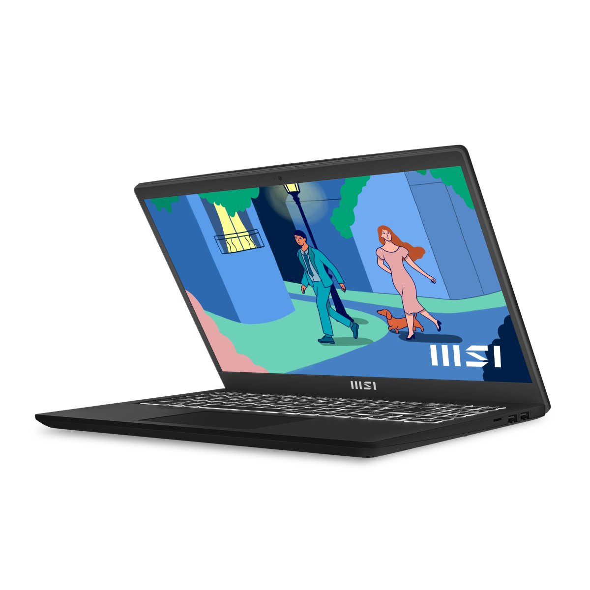 MSI Modern 15 B7M-086UK AMD Ryzen™ 7 7730U Laptop 39.6 cm (15.6") Full HD 8 GB DDR4-SDRAM 512 GB SSD Wi-Fi 6E (802.11ax) Windows 11 Home Black - Image 13
