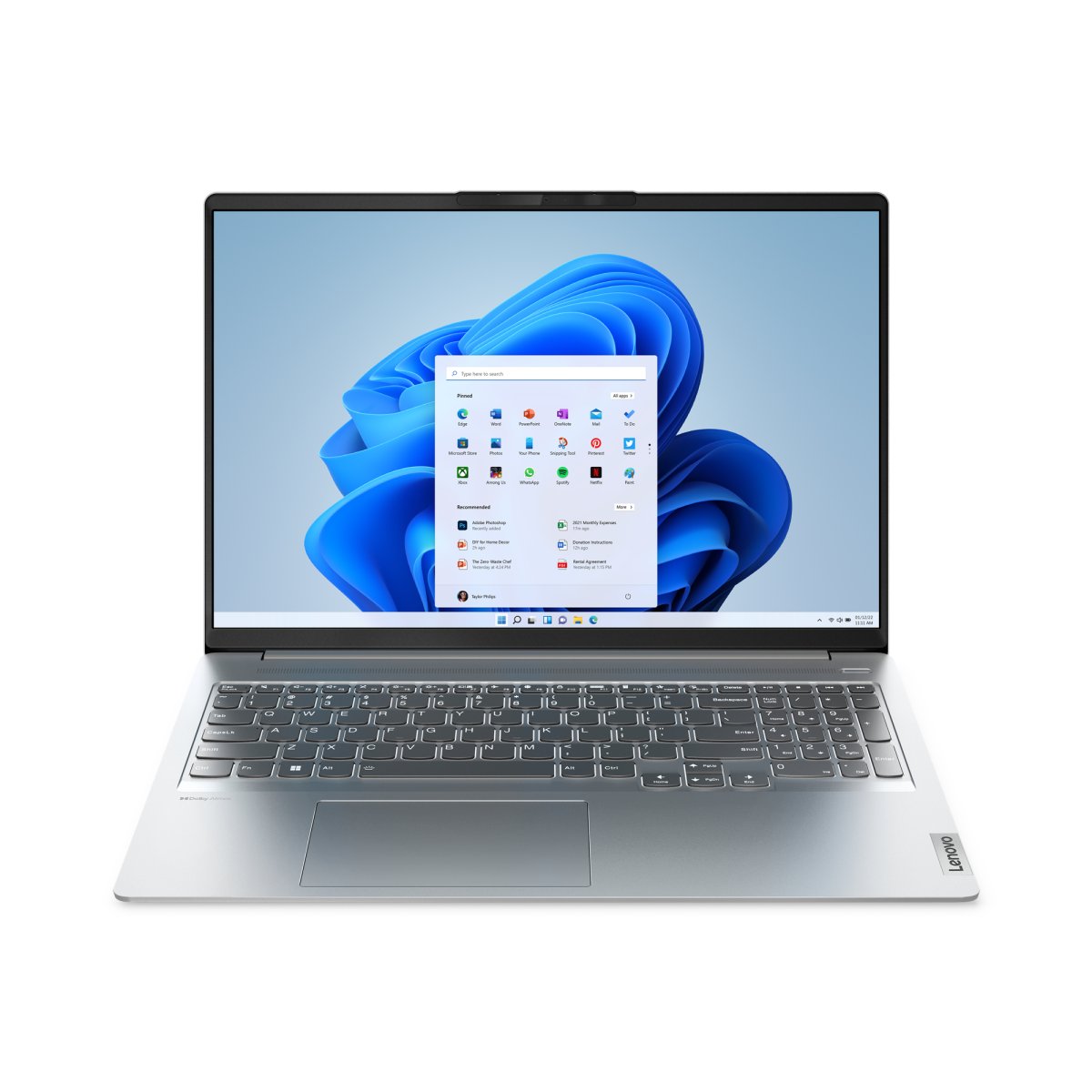 Lenovo IdeaPad 5 Pro 16ARH7 AMD Ryzen™ 7 6800HS Laptop 40.6 cm (16") WQXGA 16 GB LPDDR5-SDRAM 1 TB SSD NVIDIA GeForce RTX 3050 Wi-Fi 6 (802.11ax) Windows 11 Home English Grey
