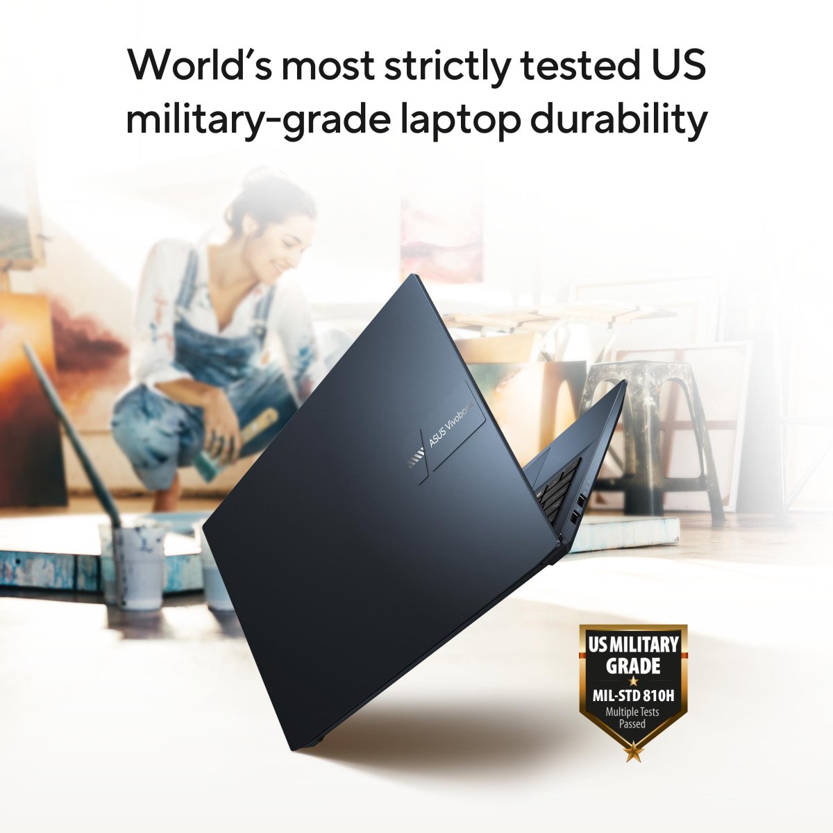 ASUS Vivobook Pro 15 M6500XU-LP086W AMD Ryzen™ 9 7940HS Laptop 39.6 cm (15.6") Full HD 16 GB LPDDR5x-SDRAM 512 GB SSD NVIDIA GeForce RTX 4050 Wi-Fi 6E (802.11ax) Windows 11 Home Blue - Image 22