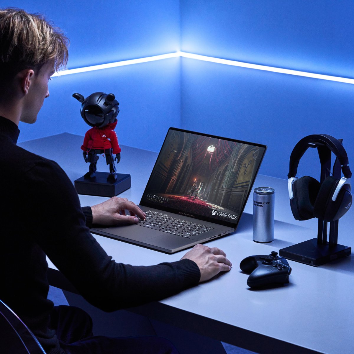 ASUS ROG Zephyrus G14 GA403UM-QS006W AMD Ryzen™ 9 270 Laptop 35.6 cm (14") 3K 16 GB LPDDR5x-SDRAM 1 TB SSD NVIDIA GeForce RTX 5060 Wi-Fi 7 (802.11be) Windows 11 Home Grey - Image 16