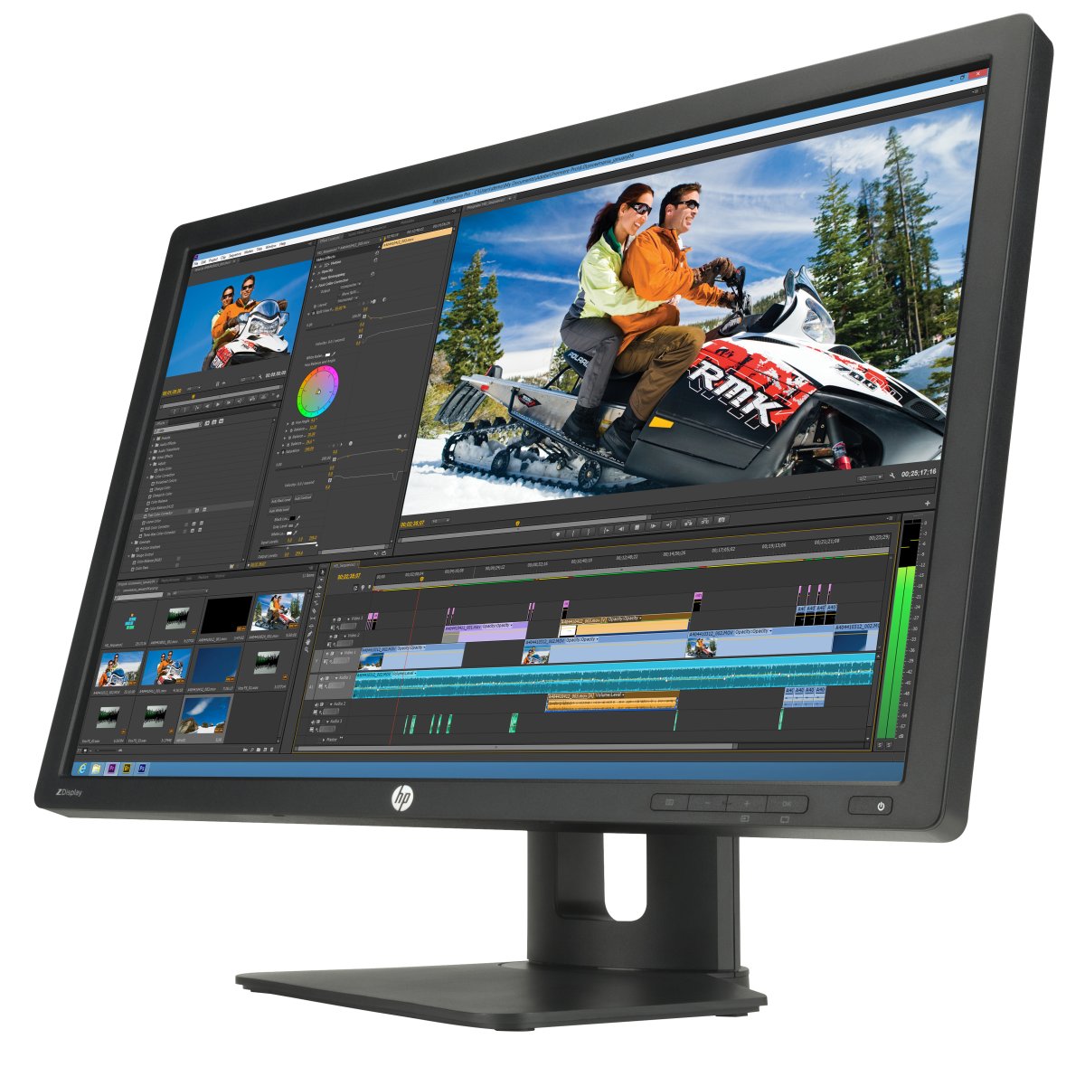 HP Z24i computer monitor 61 cm (24") 1920 x 1200 pixels LED Black - Image 2