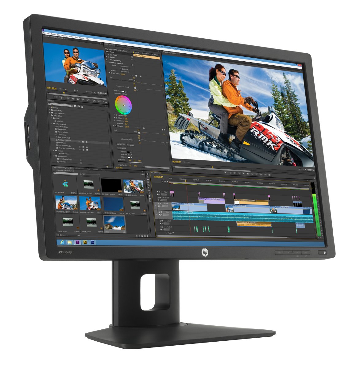 HP Z24i computer monitor 61 cm (24") 1920 x 1200 pixels LED Black - Image 3