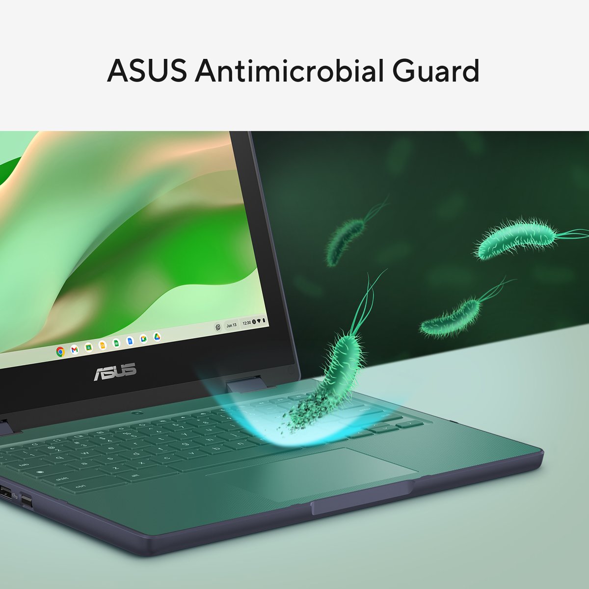 ASUS Chromebook CZ11 Flip CZ1104FM4A-NS0029 MediaTek Kompanio Kompanio 540 29.5 cm (11.6") Touchscreen HD 4 GB LPDDR4x-SDRAM 64 GB eMMC Wi-Fi 6 (802.11ax) ChromeOS UK English Grey - Image 13