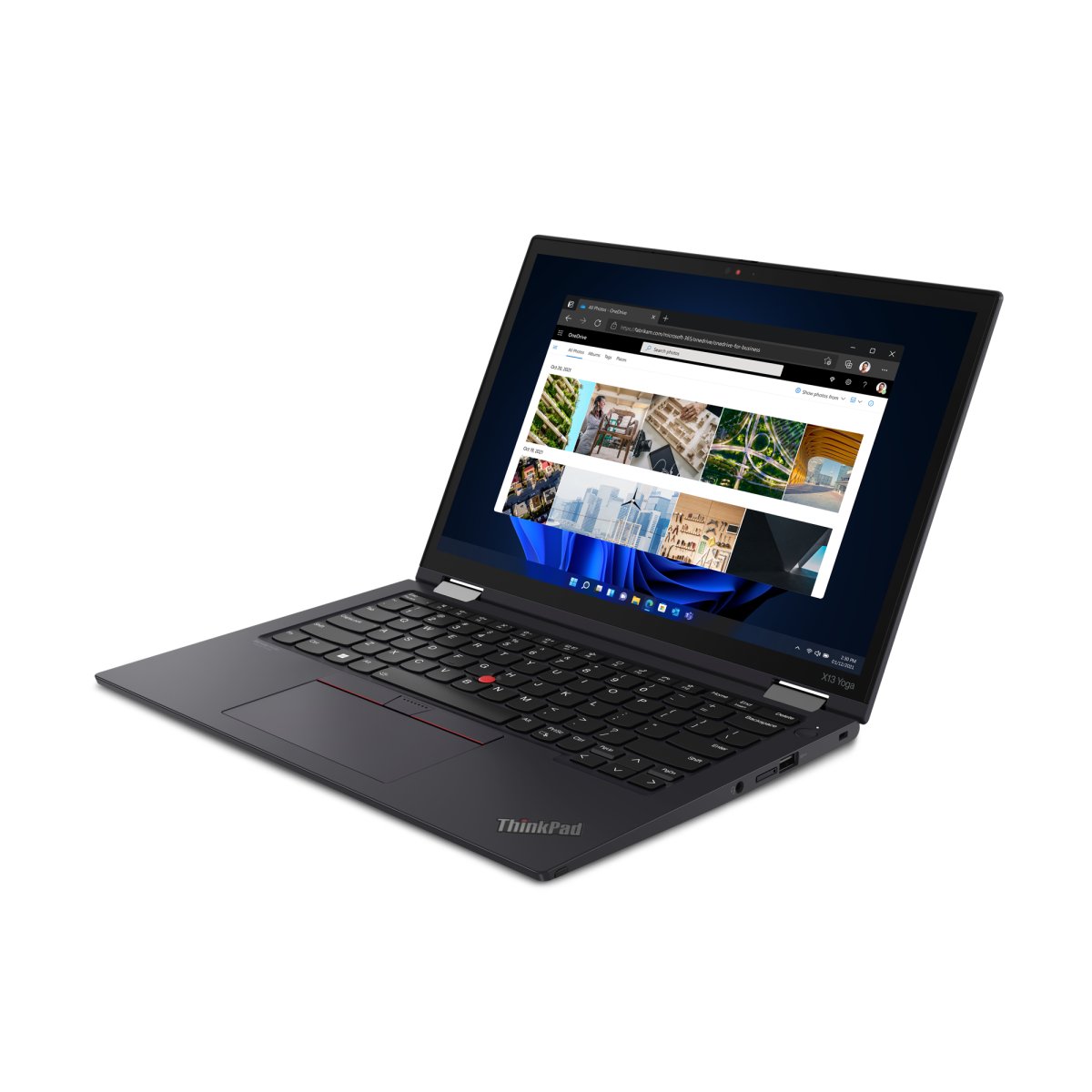 Lenovo ThinkPad X13 Yoga Gen 3 Intel® Core™ i5 i5-1235U Hybrid (2-in-1) 13.3" Touchscreen WUXGA 16 GB LPDDR4x-SDRAM 256 GB SSD Wi-Fi 6E (802.11ax) Windows 11 Pro UK English Black - Image 5