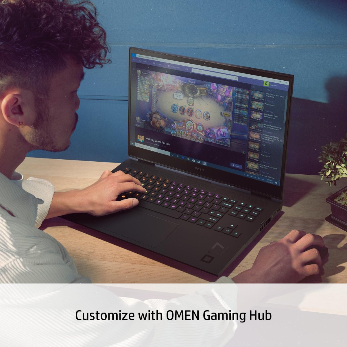 HP OMEN 17-ck0015na 17.3-inch QHD 165Hz Intel Core i7-11800H 16GB 1TB SSD Gaming Laptop Black - Image 13