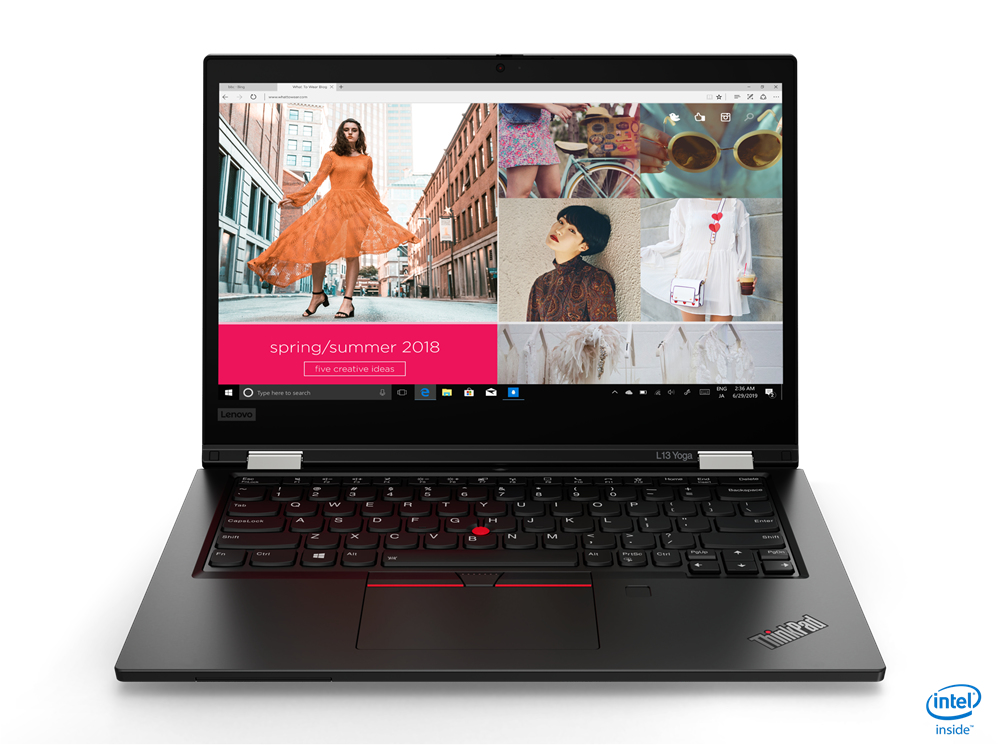 Lenovo ThinkPad L13 Yoga + 3Yr Onsite (5WS0K18197) Intel® Core™ i5 i5-1135G7 Hybrid (2-in-1) 13.3" Touchscreen Full HD 16 GB DDR4-SDRAM 256 GB SSD Wi-Fi 6 (802.11ax) Windows 10 Pro English Black