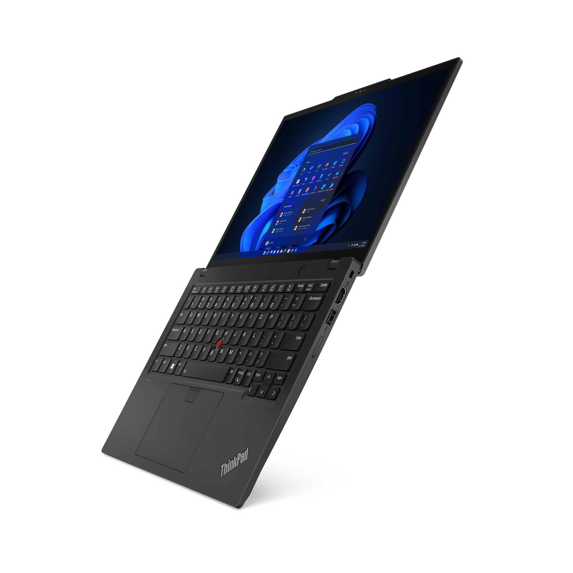 Lenovo ThinkPad X13 Gen 4 (AMD) AMD Ryzen™ 5 PRO 7540U Laptop 13.3" Touchscreen WUXGA 16 GB LPDDR5x-SDRAM 256 GB SSD Wi-Fi 6E (802.11ax) Windows 11 Pro UK English Black - Image 4