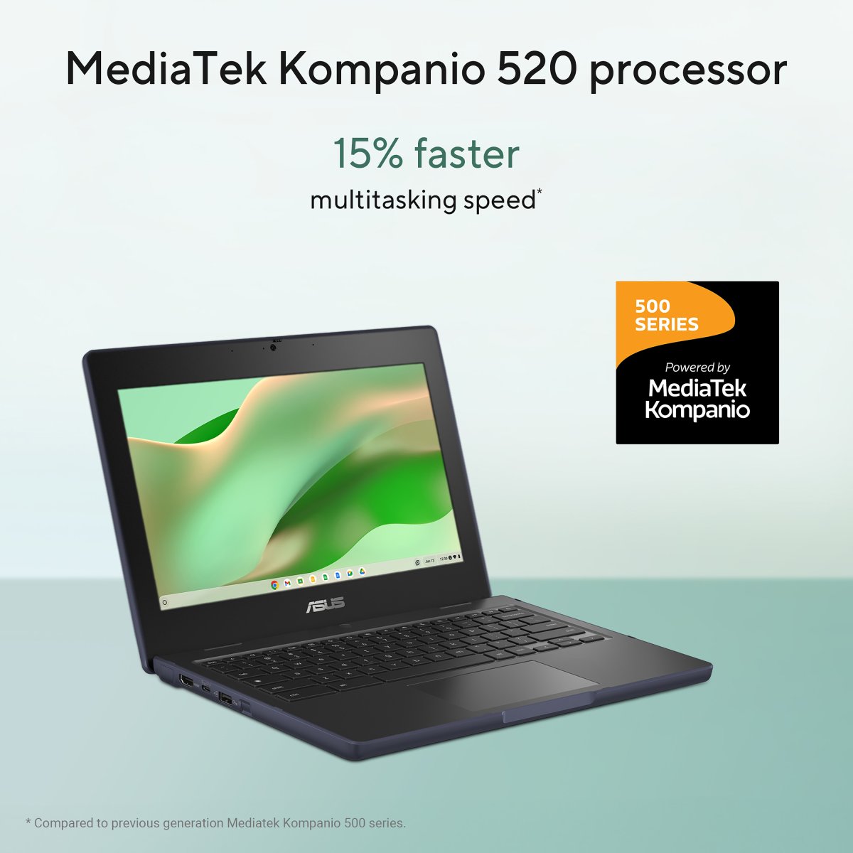 ASUS Chromebook CZ11 11.6-inch HD MediaTek Kompanio 520 4GB 64GB eMMC ChromeOS Grey - Image 8
