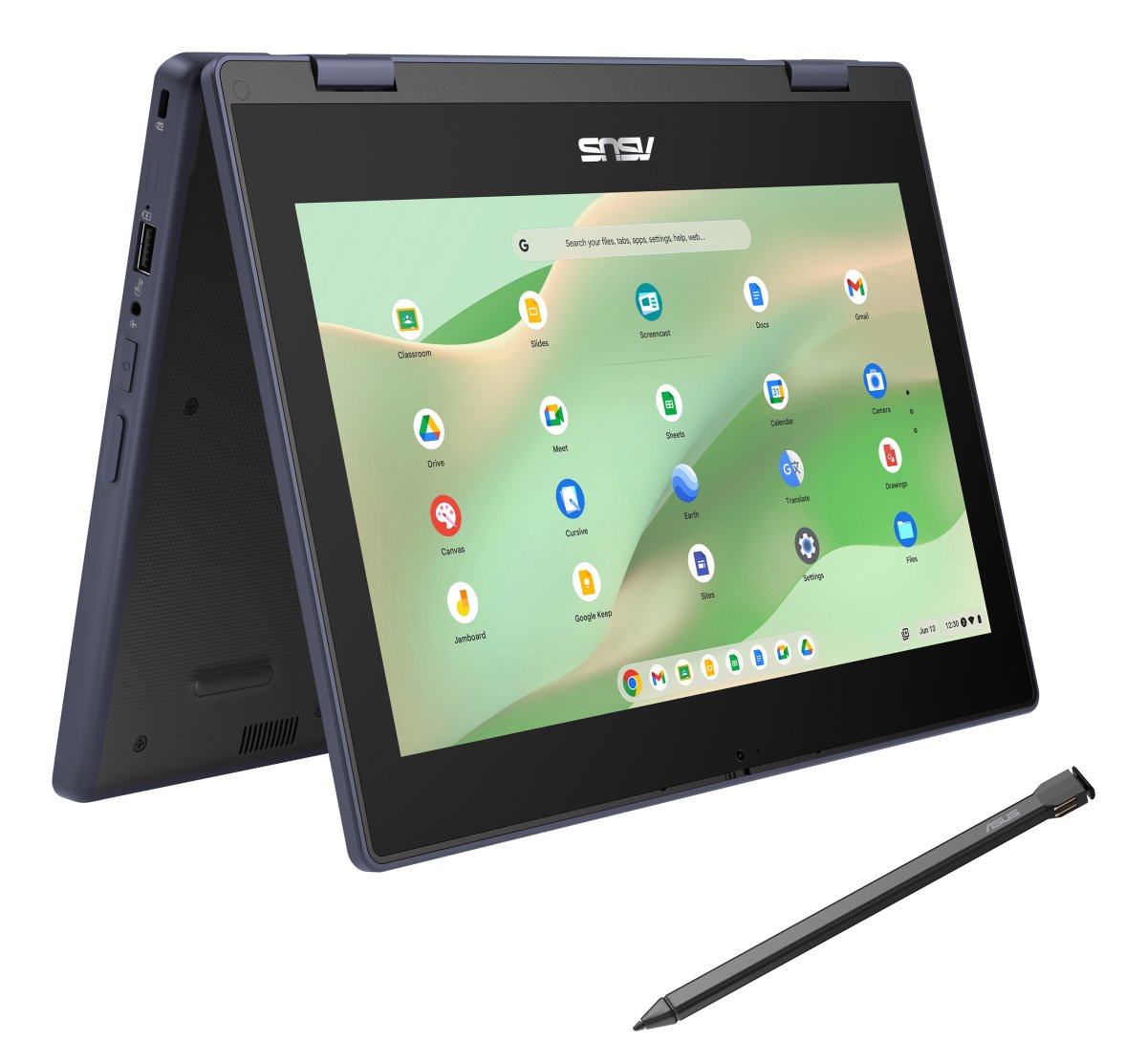 ASUS Chromebook CZ11 Flip CZ1104FM4A-NS0029 MediaTek Kompanio Kompanio 540 29.5 cm (11.6") Touchscreen HD 4 GB LPDDR4x-SDRAM 64 GB eMMC Wi-Fi 6 (802.11ax) ChromeOS UK English Grey - Image 8
